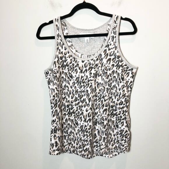 Live Love Lounge Animal Print Tank - Picture 1 of 4